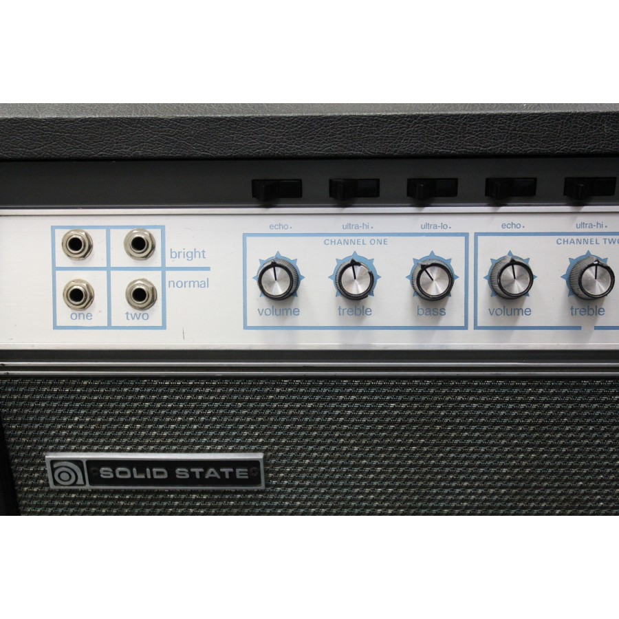 Vintage 1969 Ampeg St 42 Solid State Guitar Amp Head